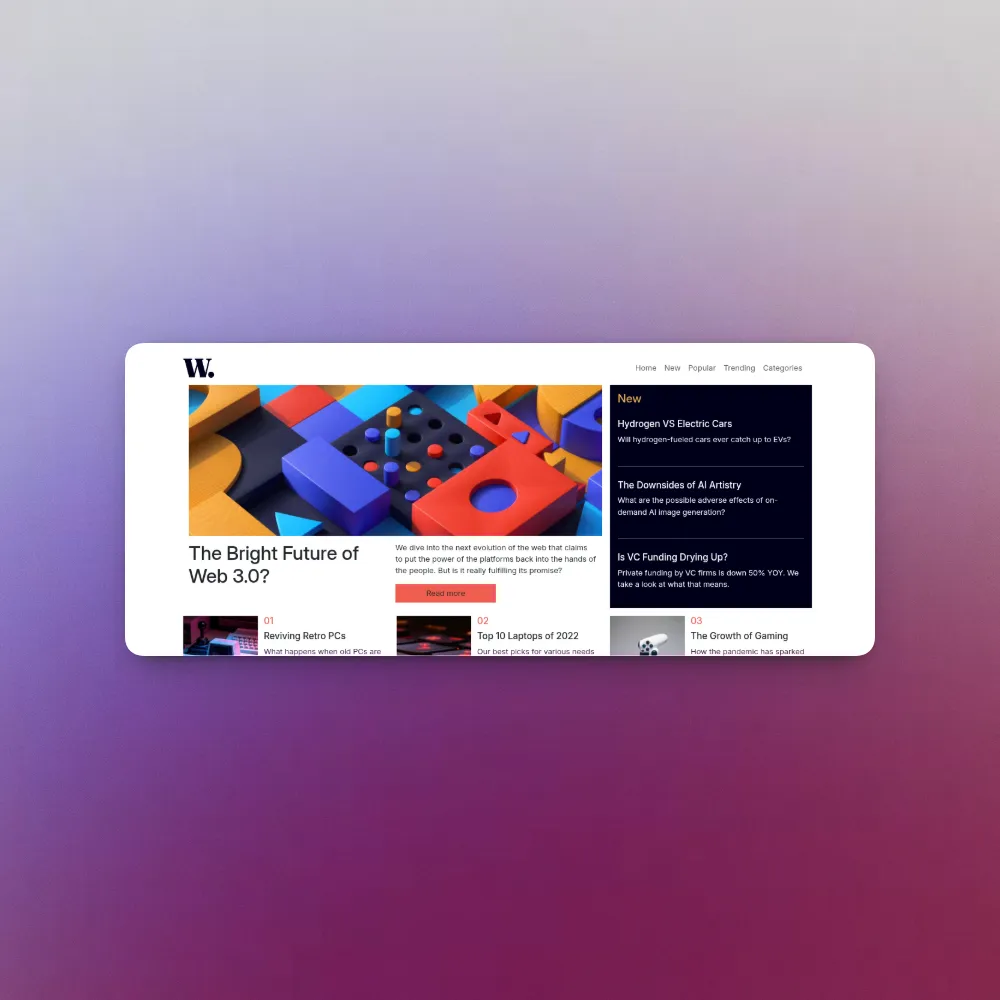 News Homepage