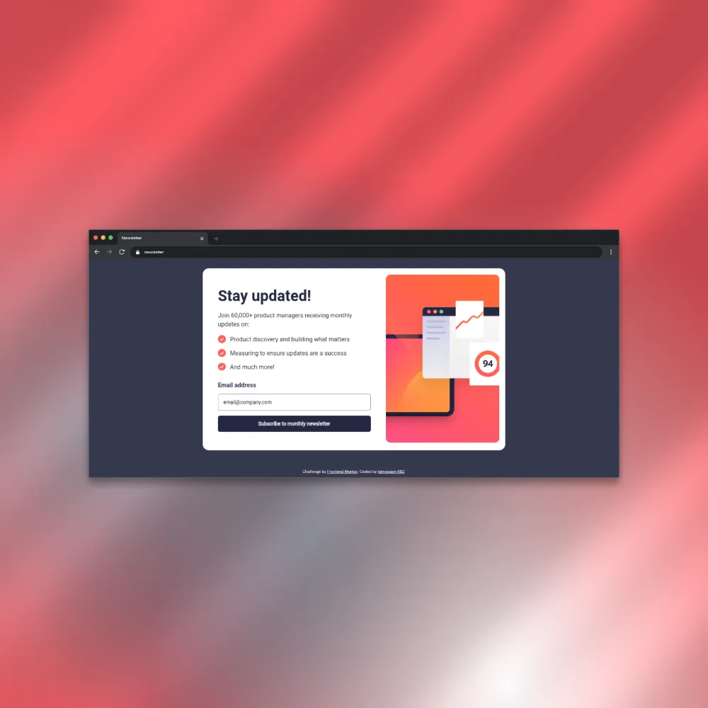 Newsletter Sign-Up